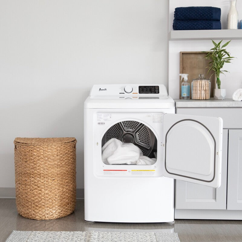 6.7 cu. ft. Front Load Electric Dryer - (SED67D0W) - AVANTI