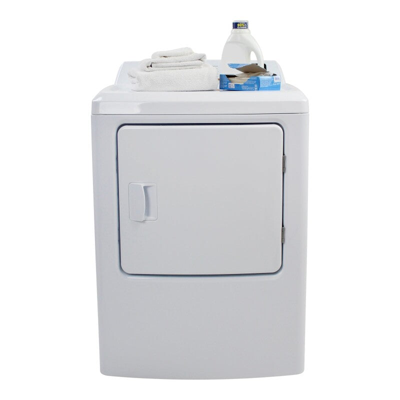 7.0 Cu. Ft. Electric Clothes Dryer/ Eight Drying Cycles / Aluminum Coated Drum / Reversible Door - (SED70D0W) - AVANTI
