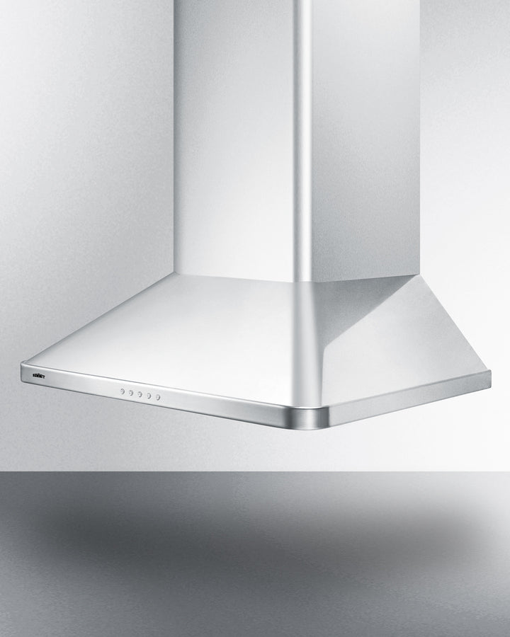 24" Wide Wall-Mounted Range Hood, ADA-Compliant - (SEH3624SSADA)