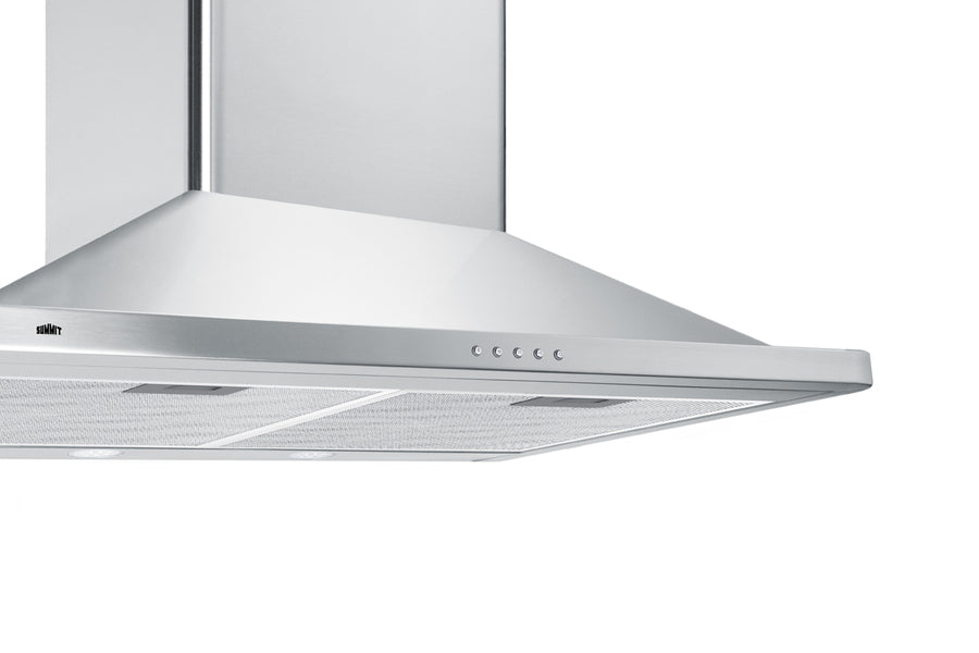 30" Wide Wall-Mounted Range Hood, ADA-Compliant - (SEH3630SSADA)