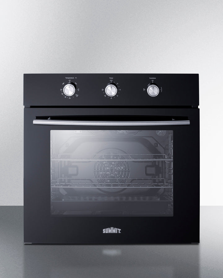 24" Wide LP Gas Wall Oven - (SGW242BKLP)