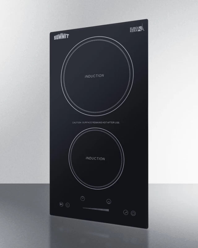 12" Wide 115v 2-zone Induction Cooktop, Cord Included - (SINC2B115)