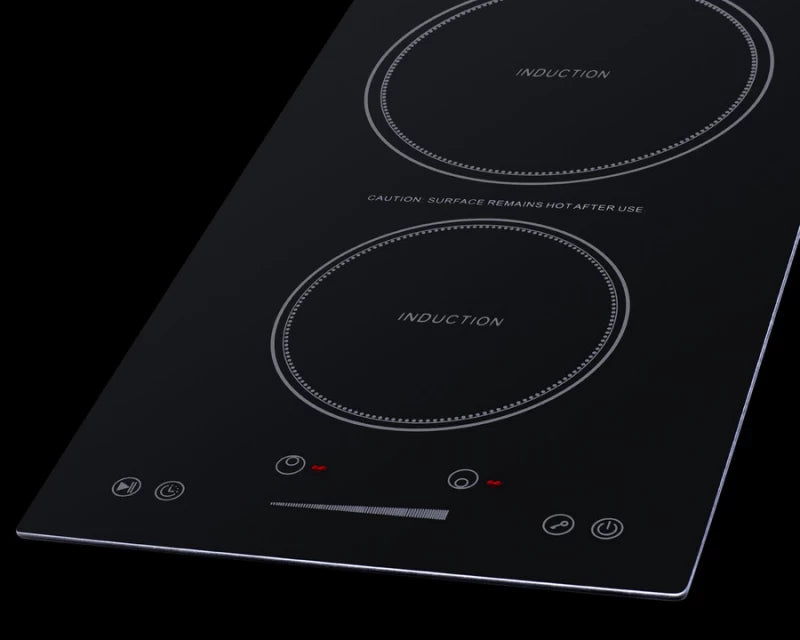12" Wide 115v 2-zone Induction Cooktop, Cord Included - (SINC2B115)
