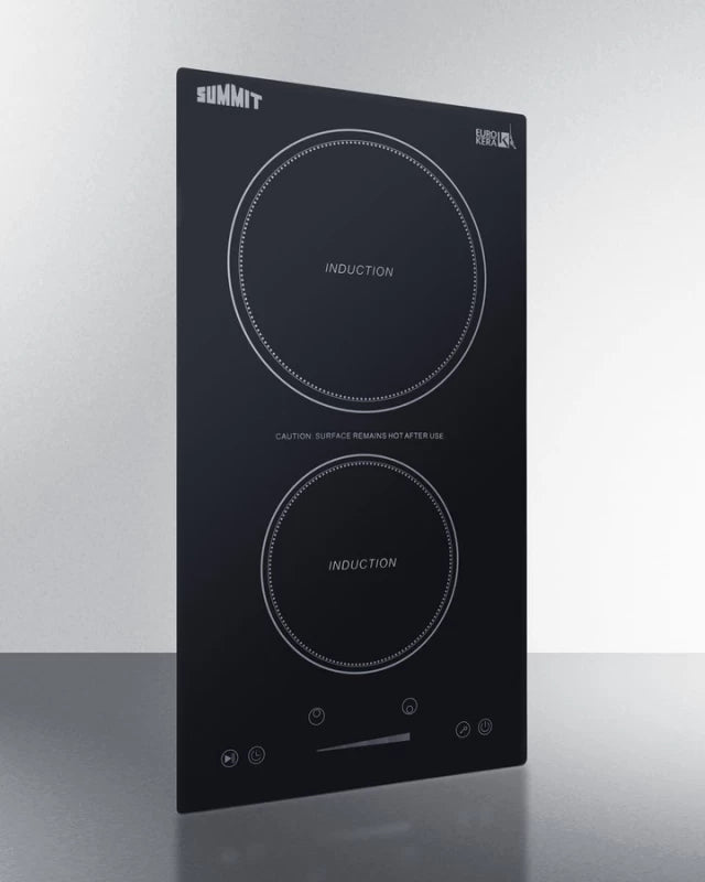 12" Wide 115v 2-zone Induction Cooktop, Cord Included - (SINC2B115)