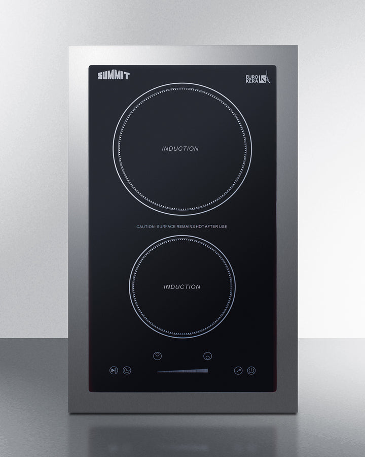 13" Wide 115V 2-Zone Induction Cooktop, Cord Included - (SINC2B115TK13)