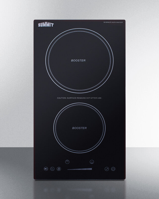 12" Wide 208-240V 2-Zone Induction Cooktop Induction Cooktop With Safety Shutoff - (SINCH230V2B)