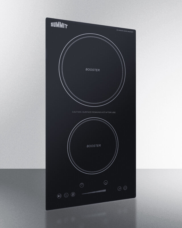 12" Wide 208-240V 2-Zone Induction Cooktop Induction Cooktop With Safety Shutoff - (SINCH230V2B)