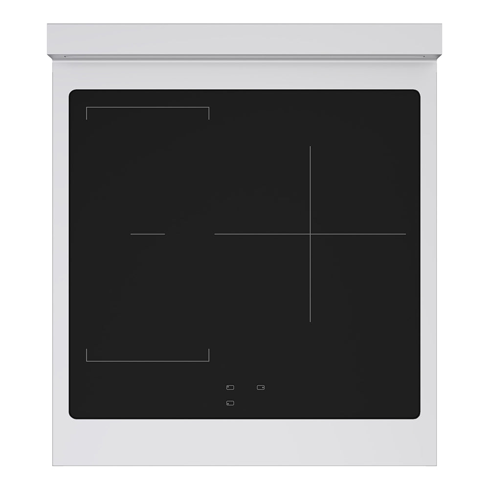 24 in. 3.2 cu. ft. Paramount Induction Range with 3 Element Cooktop and Electric Convection Oven - (SINR24) -