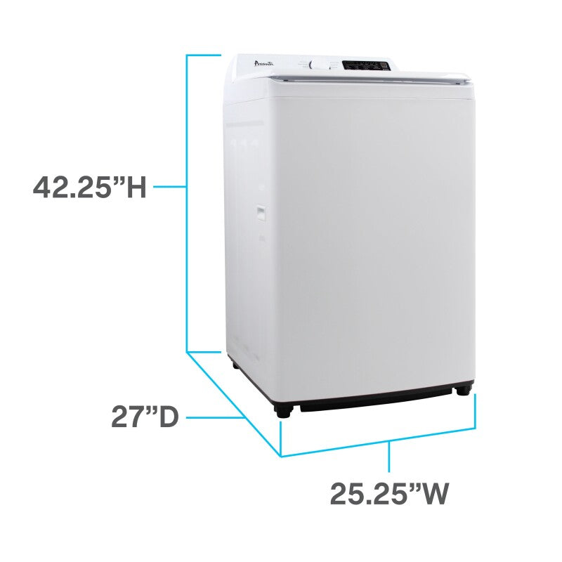 3.7 cu. ft. Top Load Washer - (SLTW37D0W) - AVANTI