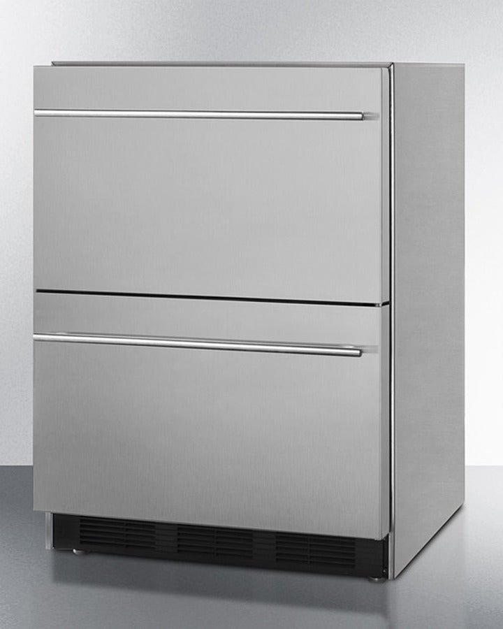 24" Wide 2-drawer All-refrigerator - (SP6DBS2D7)