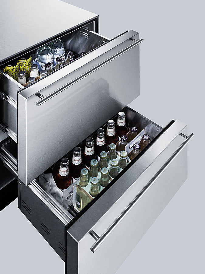24" Wide 2-drawer All-refrigerator, ADA Compliant - (SP6DBS2D7ADA)