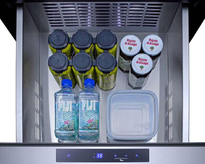 24" Wide Built-In 3-Drawer All-Refrigerator - (SP6DS3D)