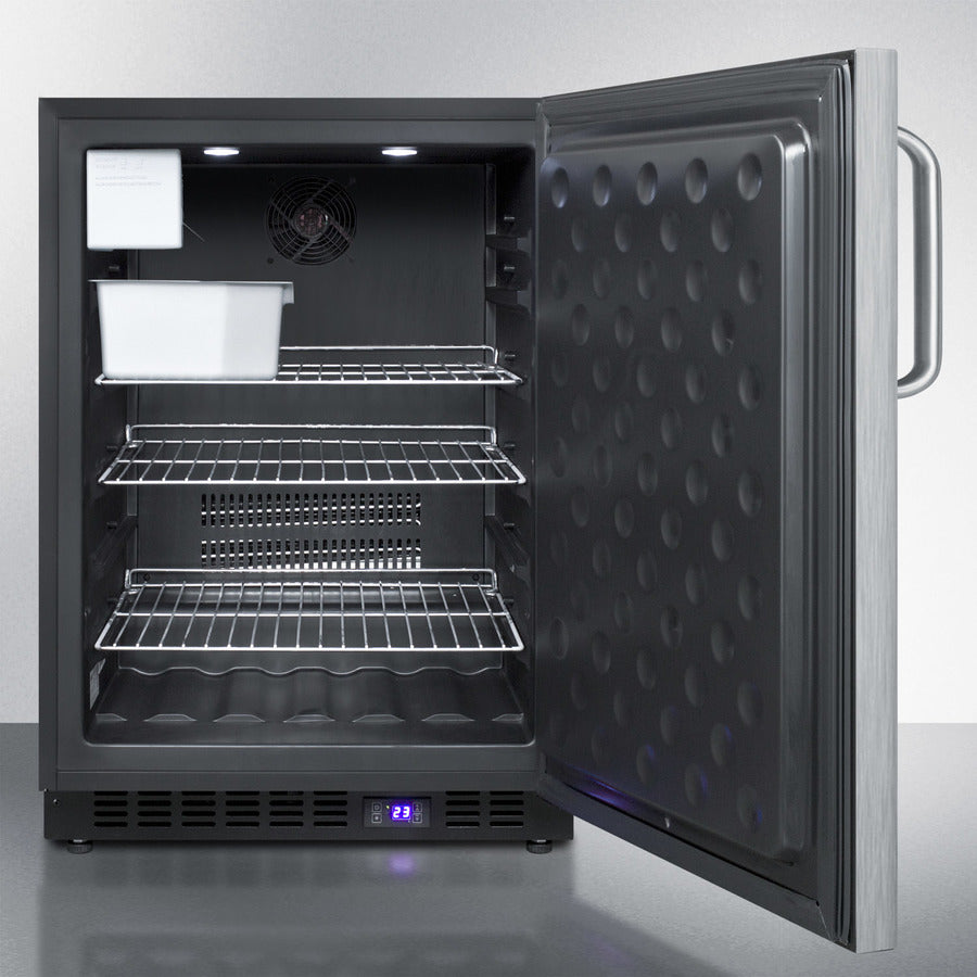 24" Wide Outdoor All-freezer With Icemaker - (SPFF51OSSSTBIM)