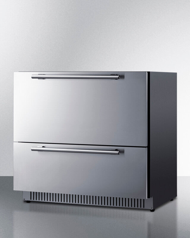 36" Wide Outdoor 2-Drawer All-Refrigerator - (SPR36DROS)