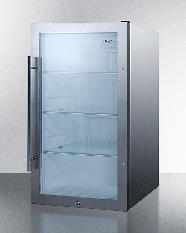 Shallow Depth Indoor/outdoor Beverage Cooler - (SPR489OSCSS)