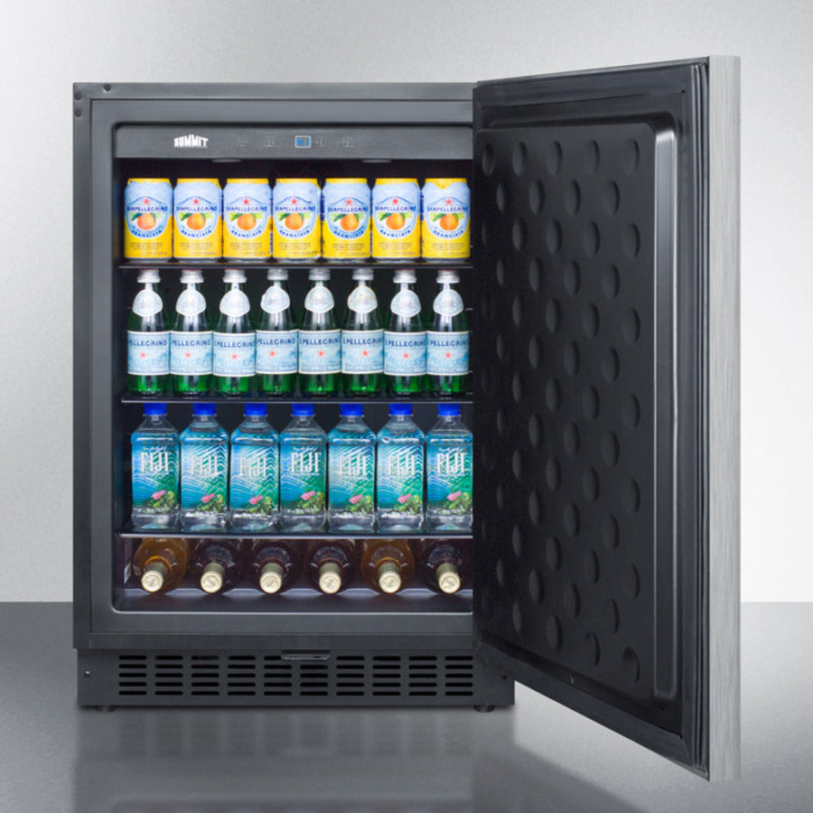 24" Wide Outdoor All-refrigerator - (SPR627OSCSSHH)