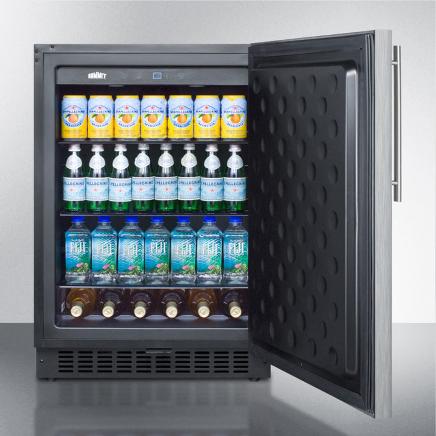 24" Wide Outdoor All-refrigerator - (SPR627OSSSHV)