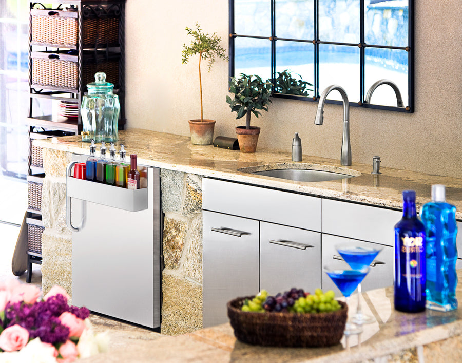 24" Wide Outdoor All-refrigerator, With Speed Rail - (SPR7BOSSTSR)