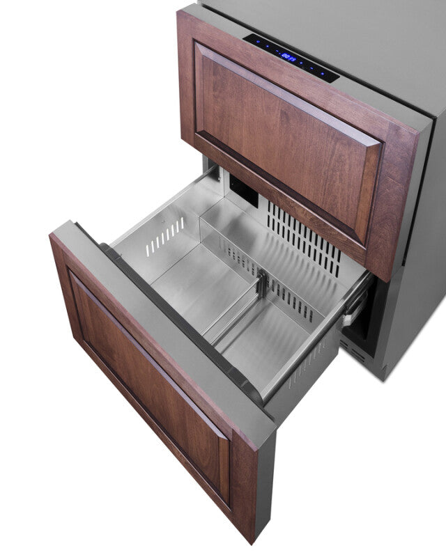 24" Wide 2-drawer Refrigerator-freezer - (SPRF34D)