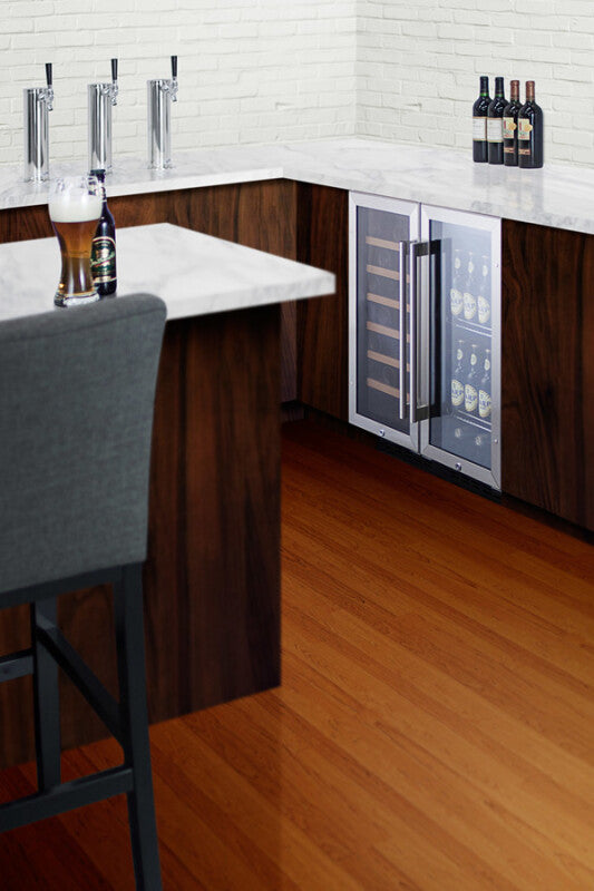 15" Wide Built-in Wine Cellar - (SWC1535B)