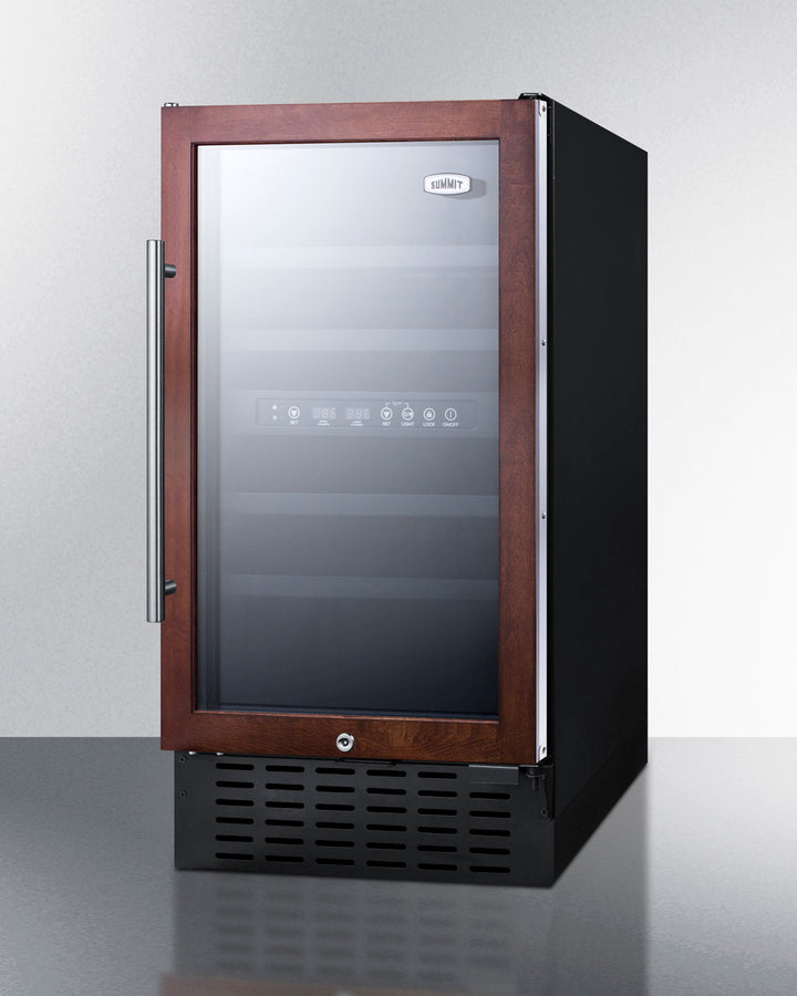 18" Wide Built-In Wine Cellar (Panel Not Included) - (SWC182ZPNR)