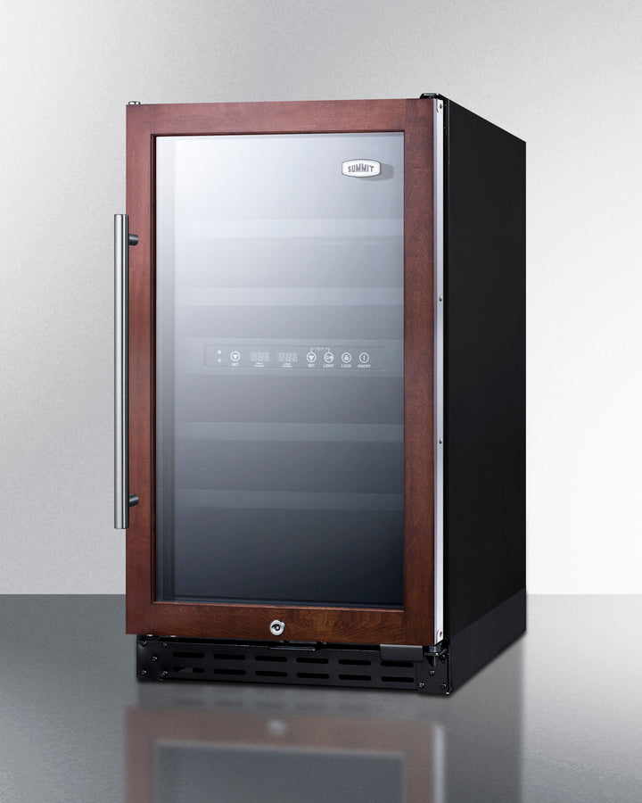 18" Wide Built-In Wine Cellar, ADA Compliant (Panel Not Included) - (SWC182ZPNRADA)