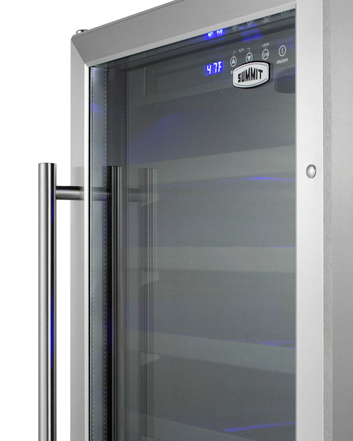 18" Wide Built-in Wine Cellar, ADA Compliant - (SWC1840BCSSADA)