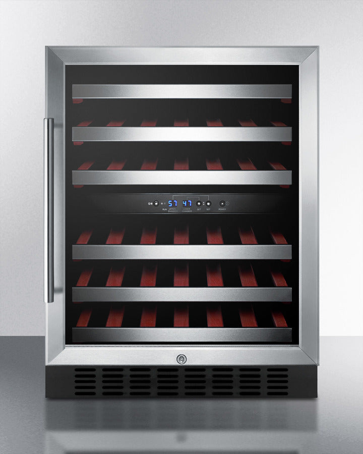 24" Wide Built-in Wine Cellar - (SWC530BLBISTCSS)