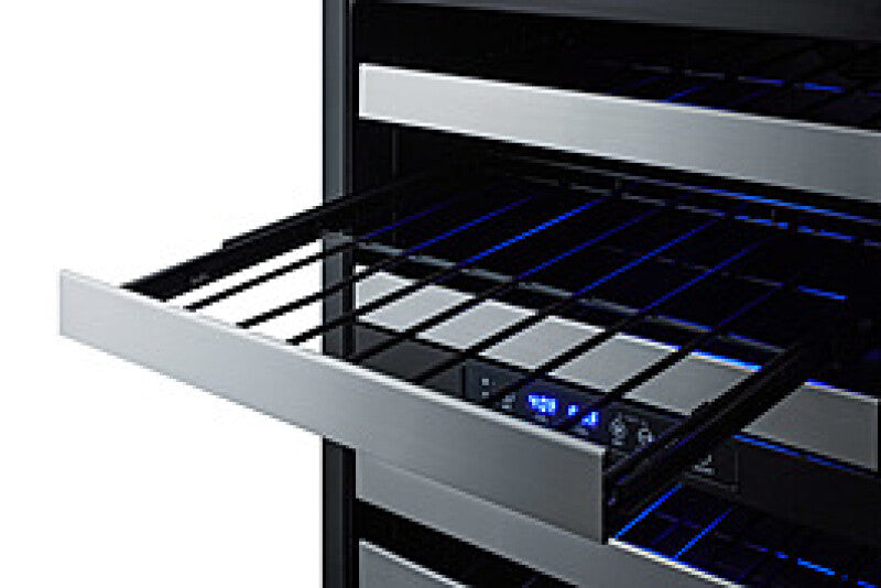 24" Wide Built-in Wine Cellar - (SWC532BLBISTCSS)