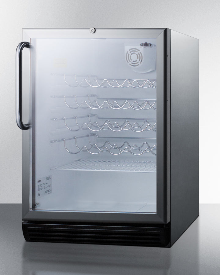 24" Wide Built-in Wine Cellar - (SWC6GBLCSS)