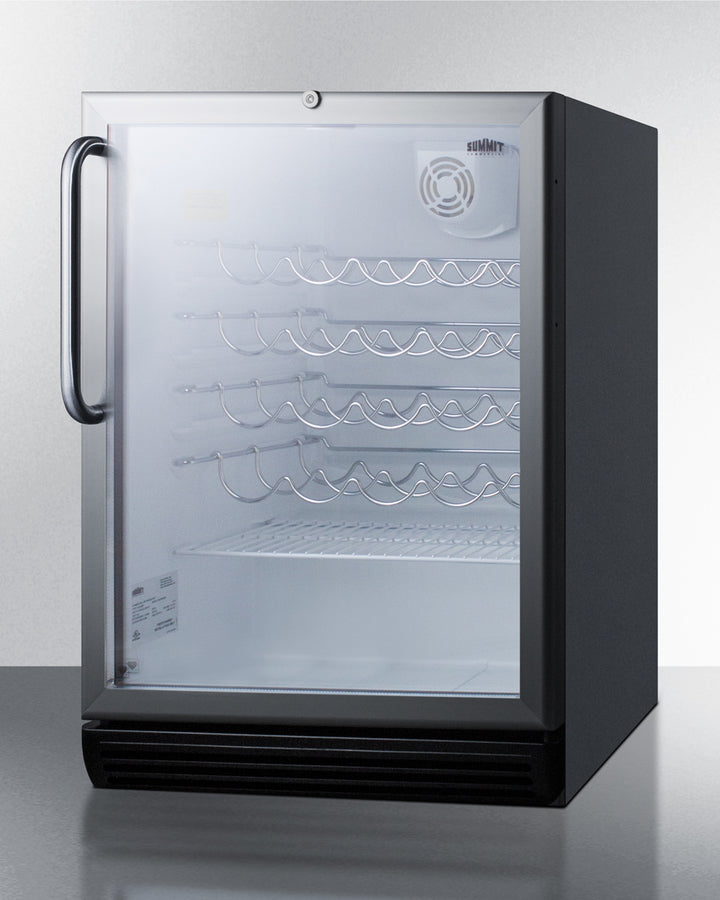 24" Wide Wine Cellar, ADA Compliant - (SWC6GBLTBADA)