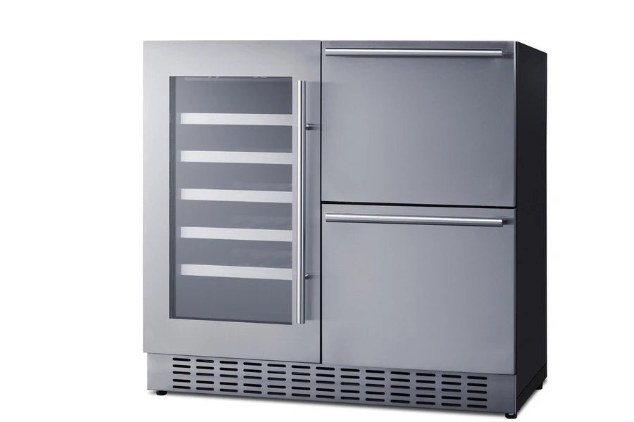 36" Combination Wine Cellar - (SWCDAR36UC)