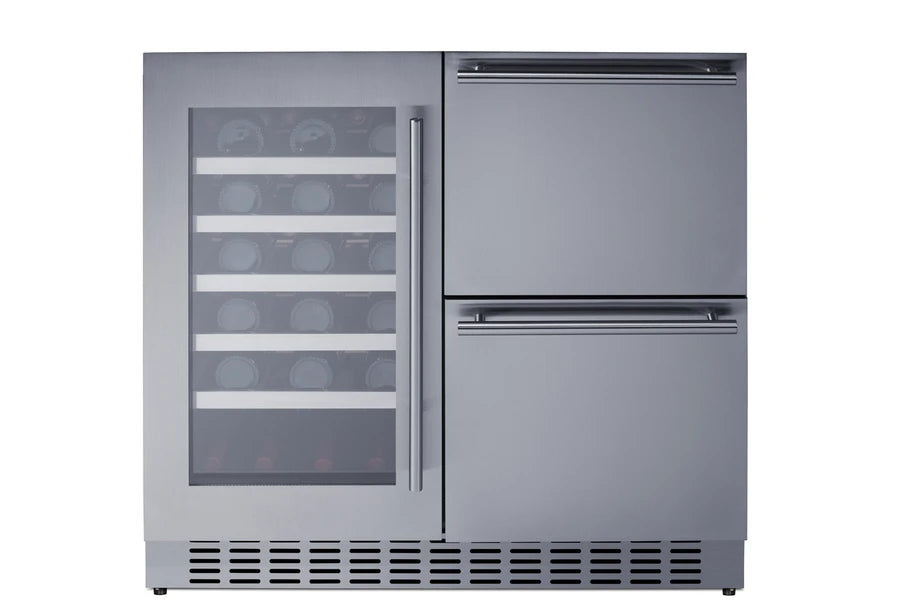 36" Combination Wine Cellar - (SWCDAR36UC)