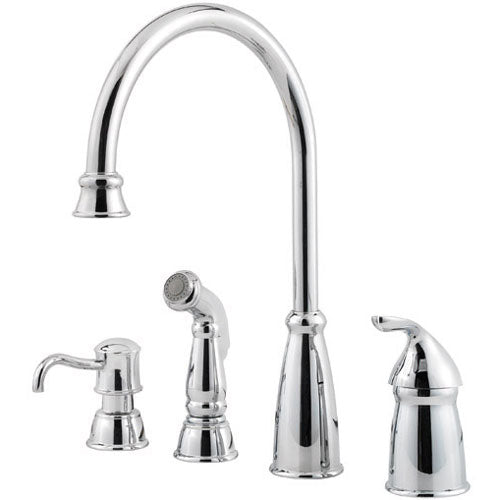 Pfister PGT264CBC "Avalon" Single Handle Kitchen Faucet