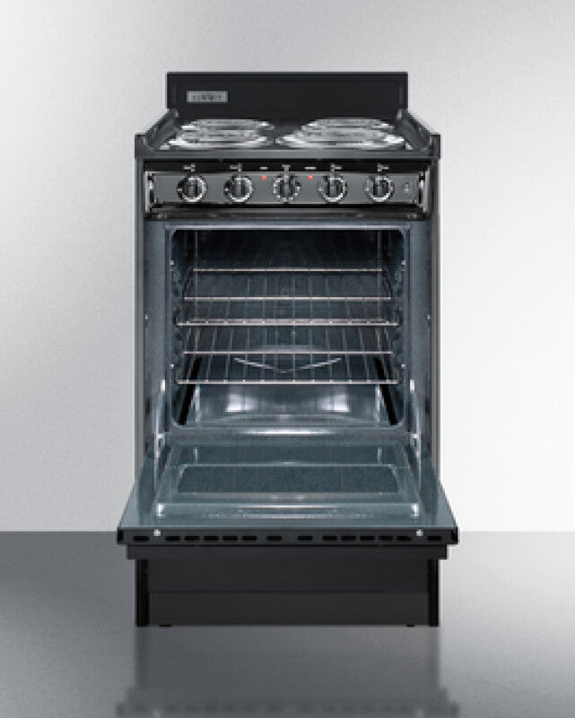 20" Wide Electric Coil Range - (TEM110C)