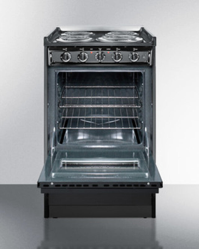 20" Wide Electric Coil Range - (TEM110CR)