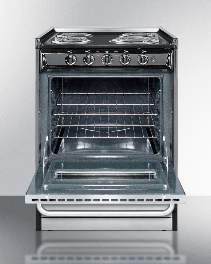 24" Wide Electric Coil Range - (TEM610BRWY)