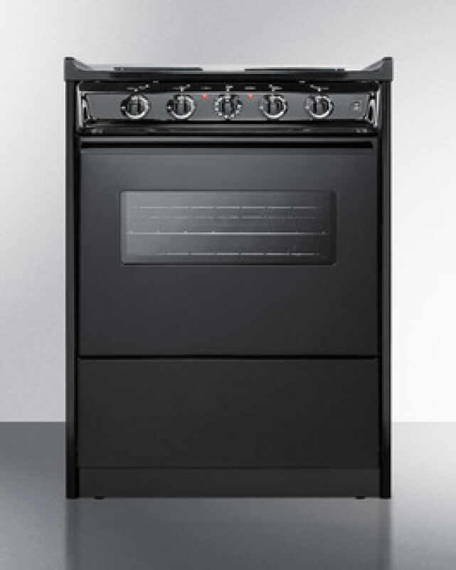 24" Wide Electric Coil Range - (TEM610CRW)