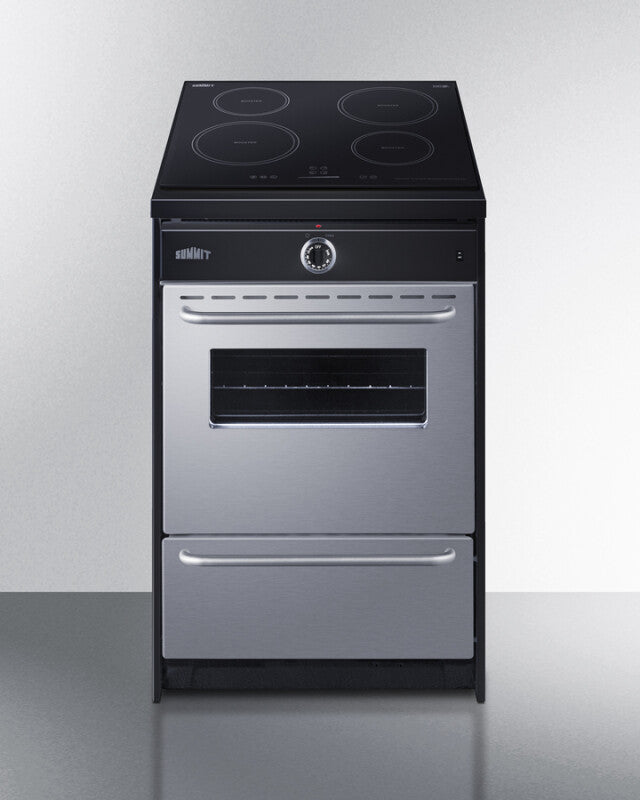 24" Wide Induction Range - (TEM665BW)