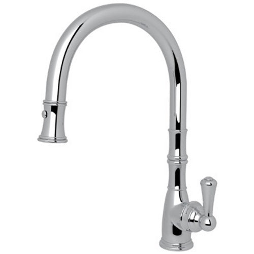 Rohl RU4744APC2 "Georgian Era" Pull-Out Spray Kitchen Faucet