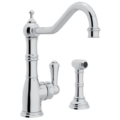 Rohl RU4746APC2 "Edwardian" Single Handle Kitchen Faucet