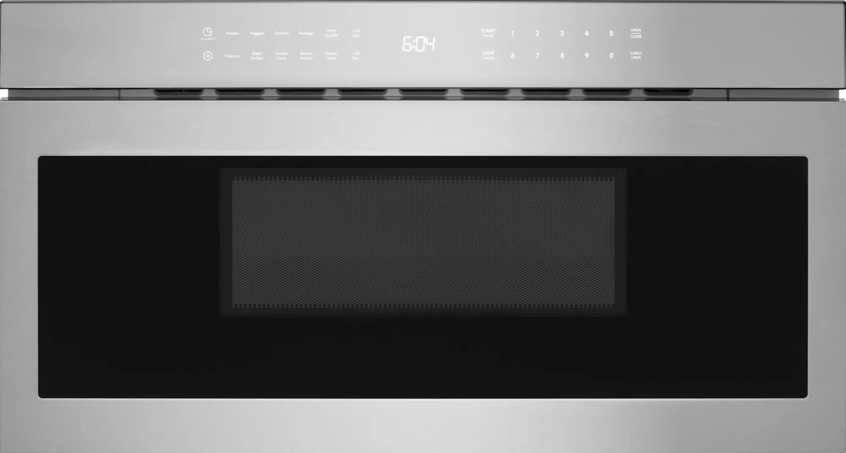 Frigidaire Professional UMBW3011AS 30-inch built-in drawer microwave, stainless steel