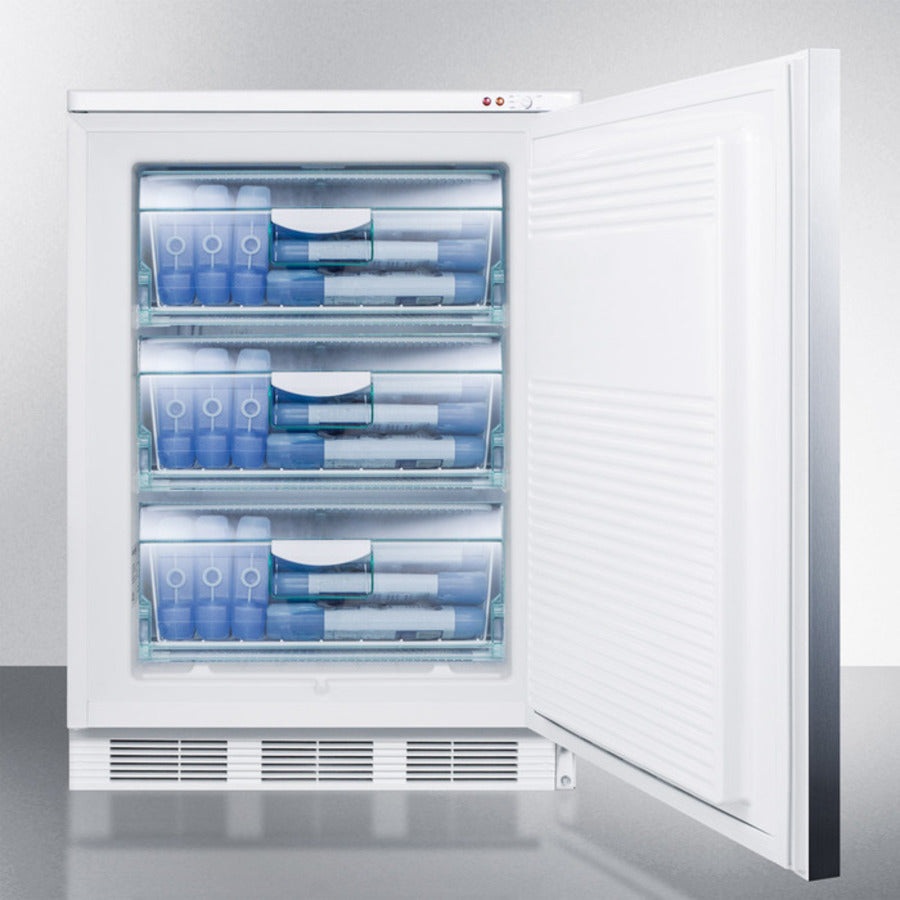 24" Wide Built-in All-freezer - (VT65MLBISSHH)