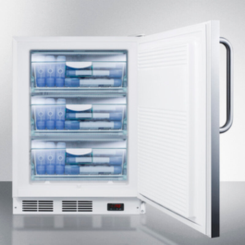 24" Wide Built-in All-freezer, ADA Compliant - (VT65MLBISSTBADA)