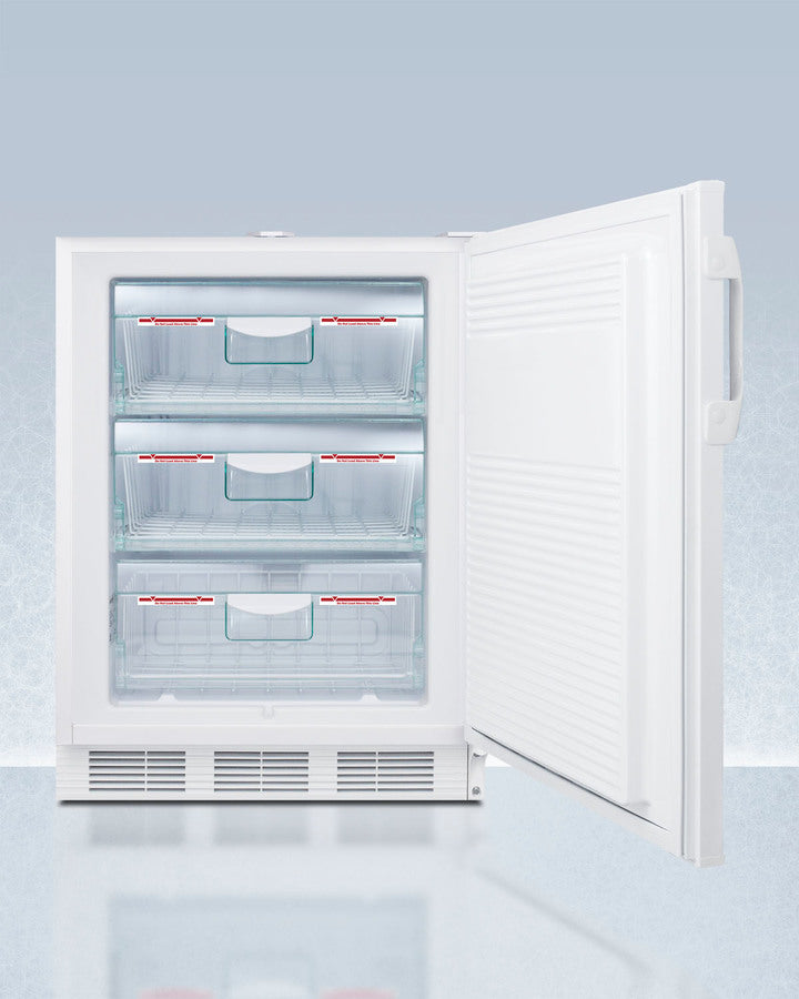24" Wide Built-in All-freezer, Certified To Nsf/ansi 456 Standard for Vaccine Storage, ADA Compliant - (VT65MLVAC456ADA)