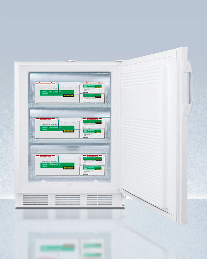 24" Wide Built-in All-freezer, Certified To Nsf/ansi 456 Standard for Vaccine Storage, ADA Compliant - (VT65MLVAC456ADA)