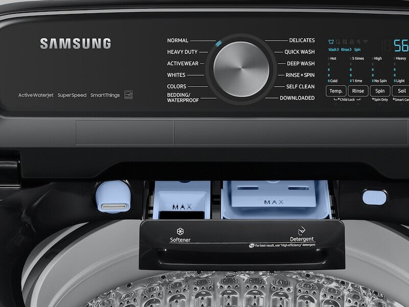 5.0 cu. ft. Top Load Washer with Super Speed - (WA50R5400AWUS)