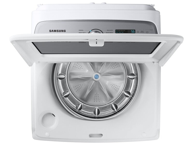 5.2 cu. ft. Large Capacity Smart Top Load Washer with Super Speed Wash in White - (WA52DG5500AWUS)