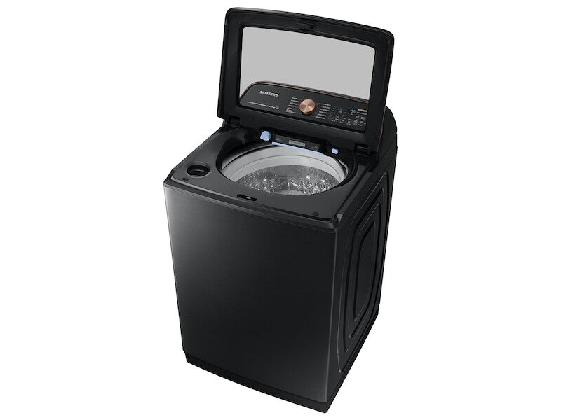 5.5 cu. ft. Extra-Large Capacity Smart Top Load Washer with Auto Dispense System in Brushed Black - (WA55A7700AVUS)