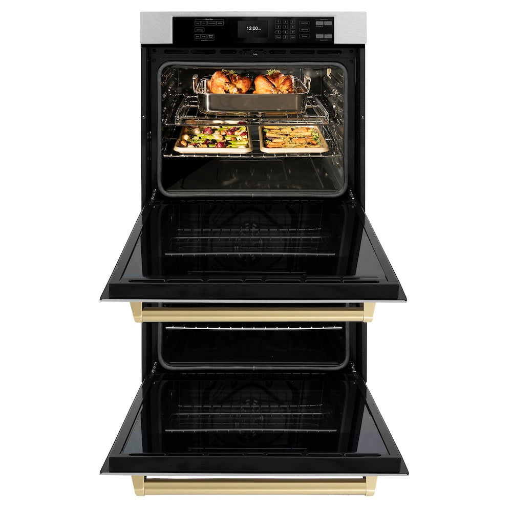 30 in. Professional True Convection Double Wall Oven - (WADSZ30CB) -